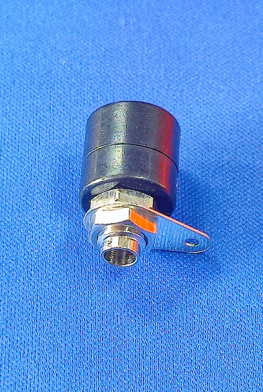 BS-5 BLACK ELCOM BANANA JACK FEMALE 4MM 10A 250V ETB8859