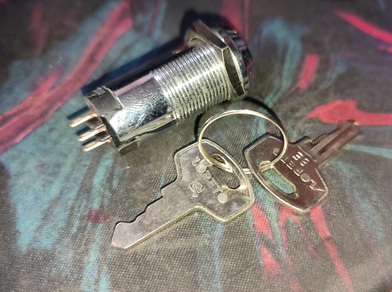 KLS-5 ELCOM Key Switch lock  3A 250V AC ETD11155