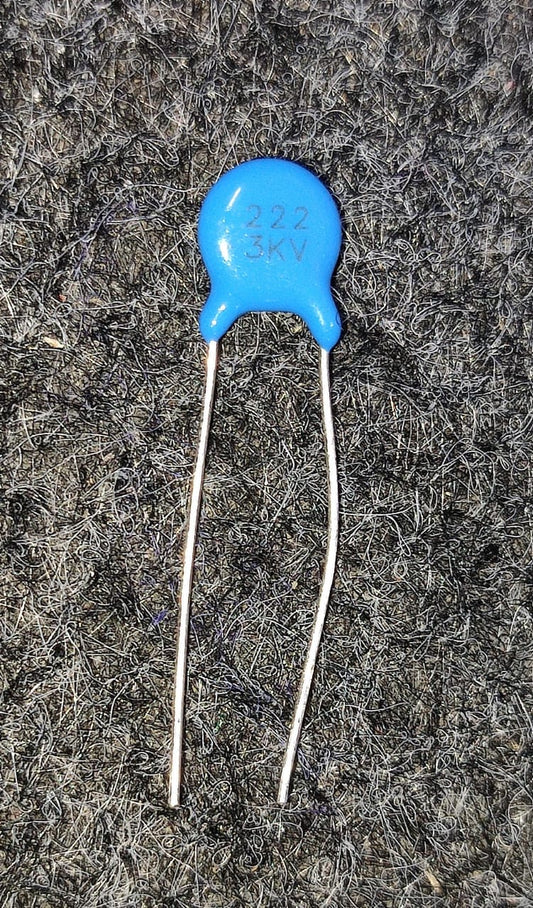 222 3KV 2.2NF ceramic disc Film capacitor 20% ETD11295