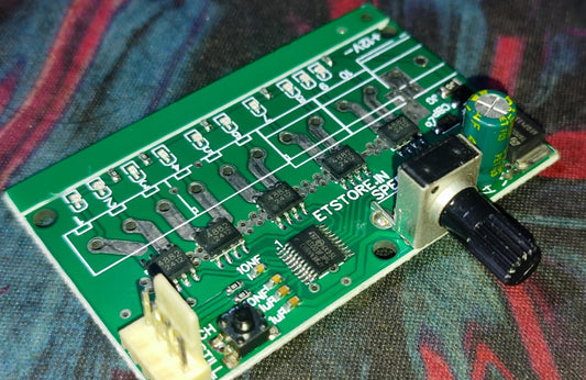 DC Design Chaser 10 / 8 / 6 / 4 Channel 7-15V DC 8A WITH OUT CONNECTOR ETD11229