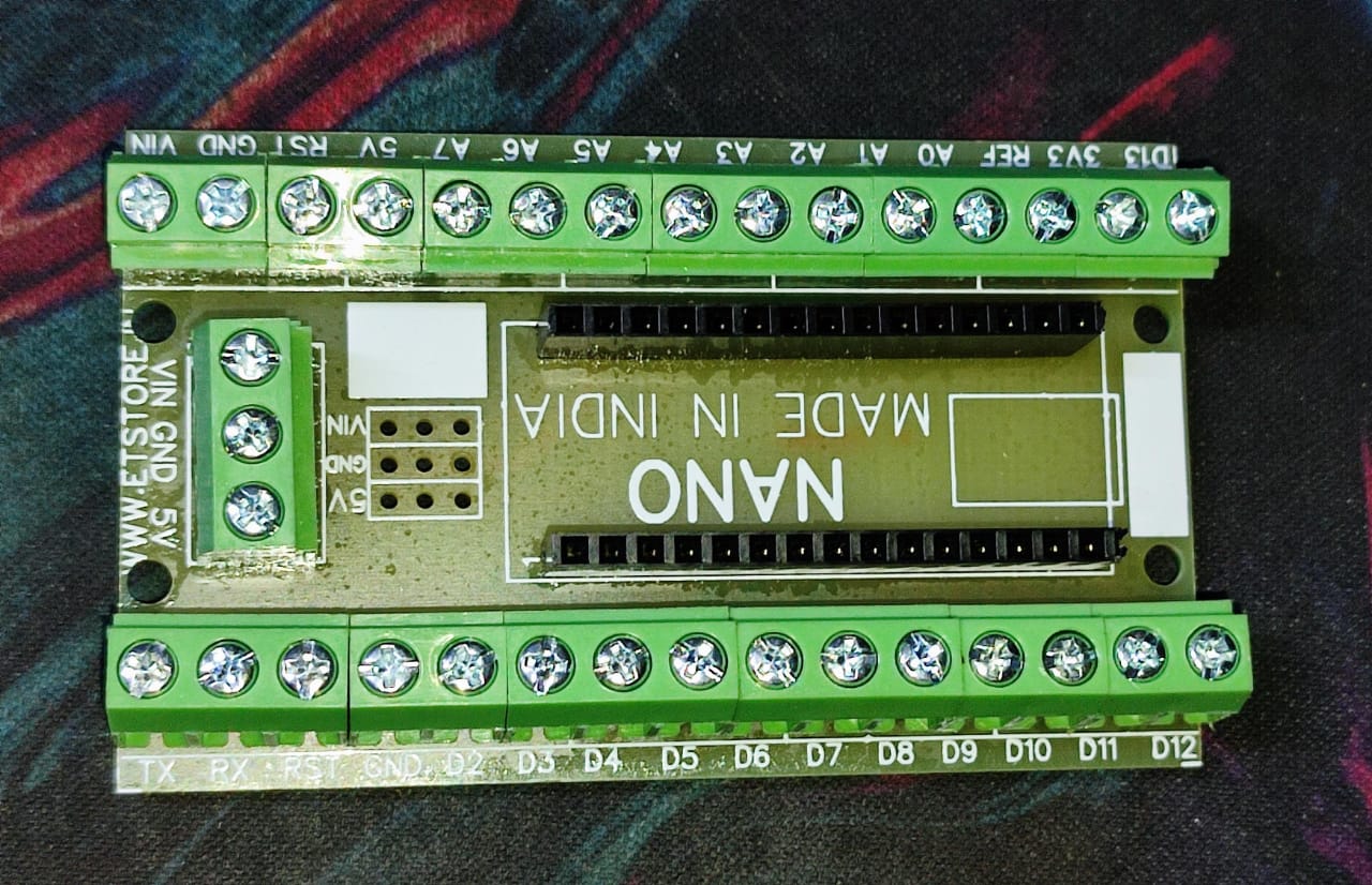 Nano I/O Shield terminal block Connector BREAK OUT ET5093