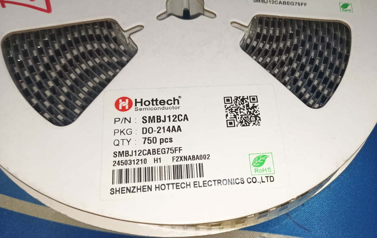 SMBJ12CA DO-214AA TVS Diode SMD 12CA 12V Bidirectional  ETE9914