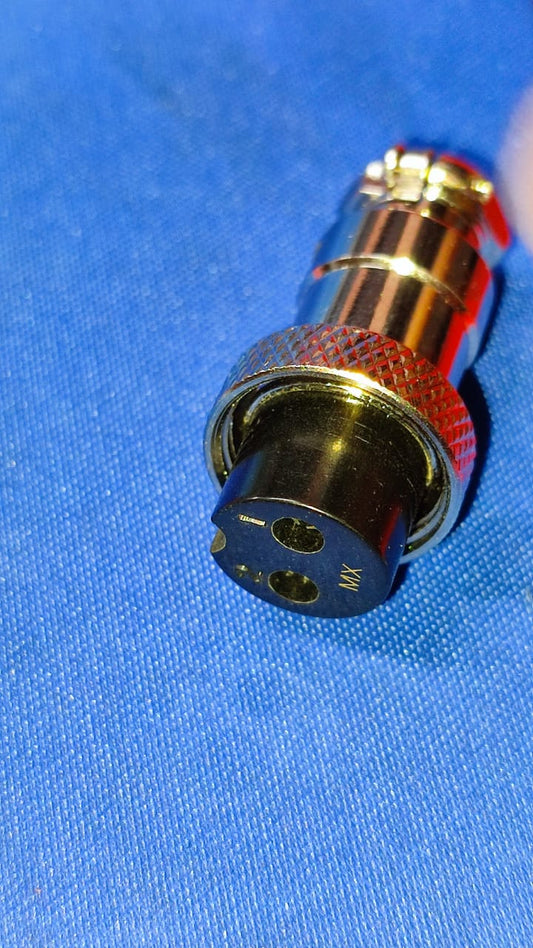 XLR 2 PIN MALE CONNECTOR MX ETD11062