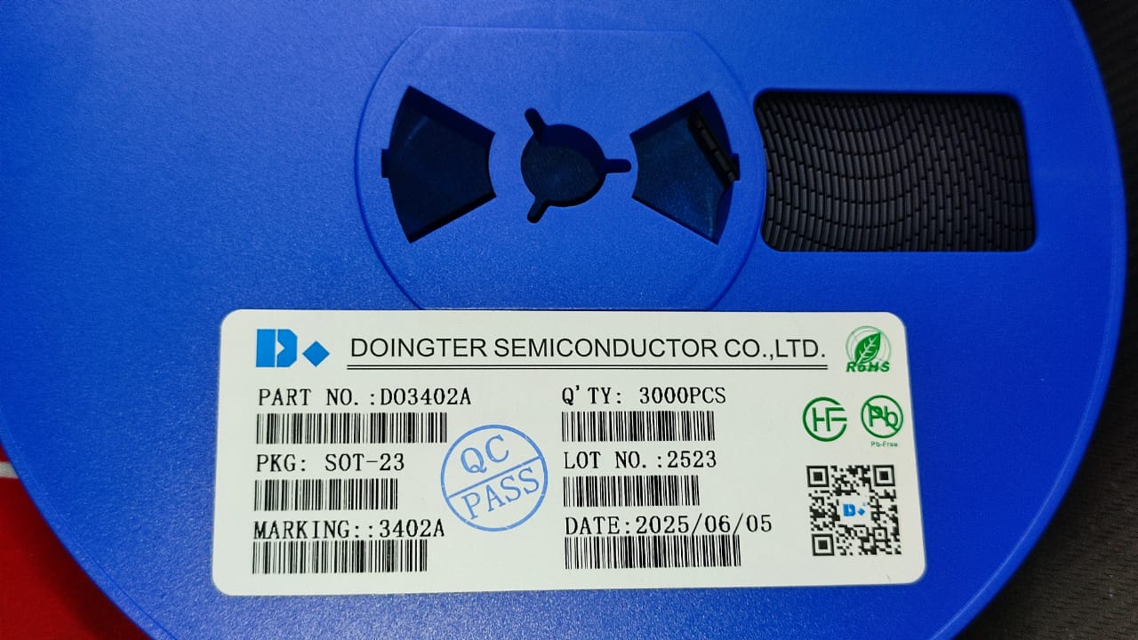 DO3402A 3402A A29T SOT-23 MOSFET N Channel 30V 4A AO3402 ETA1564