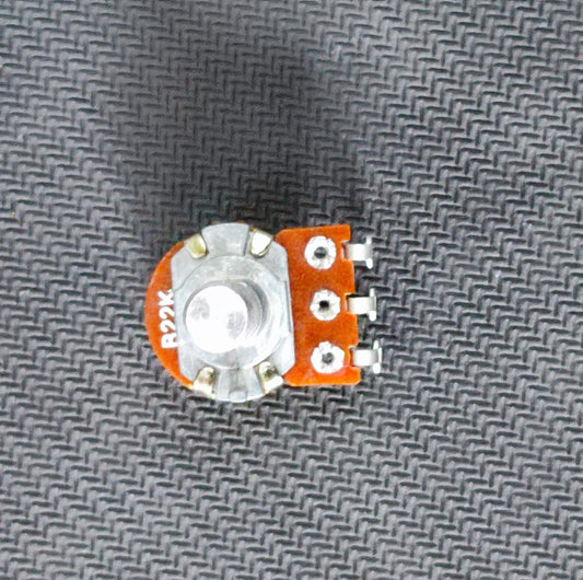 ELCON 22K OHM potentiometer Rotary pot volume controller 6mm metal shaft B22K ET10464