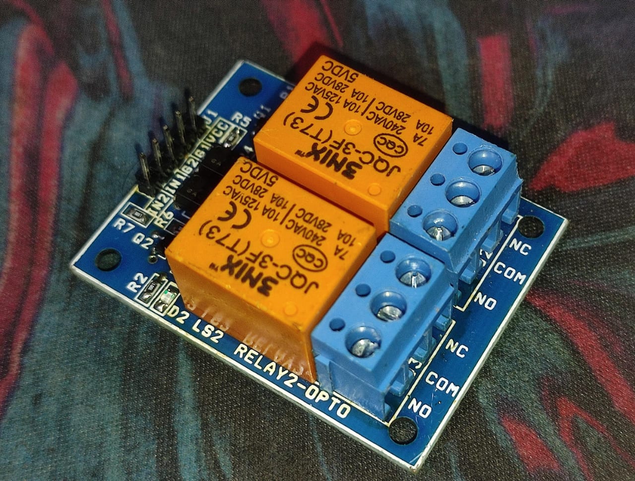 5V TWO 2 Channel Relay Module With Optocoupler High TRIGGER 2CH ET9717