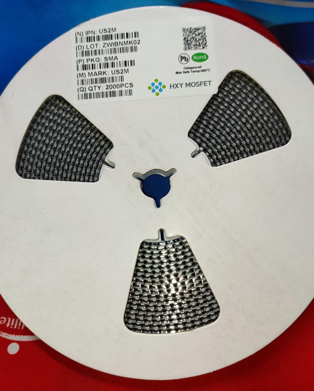 US2M SMA HXY Fast Recovery Diode 2A 1000V SMD ETA2452