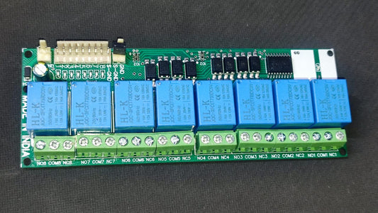 5V Eight 8 Channel Relay Module With Optocoupler active high 8CH ET5073