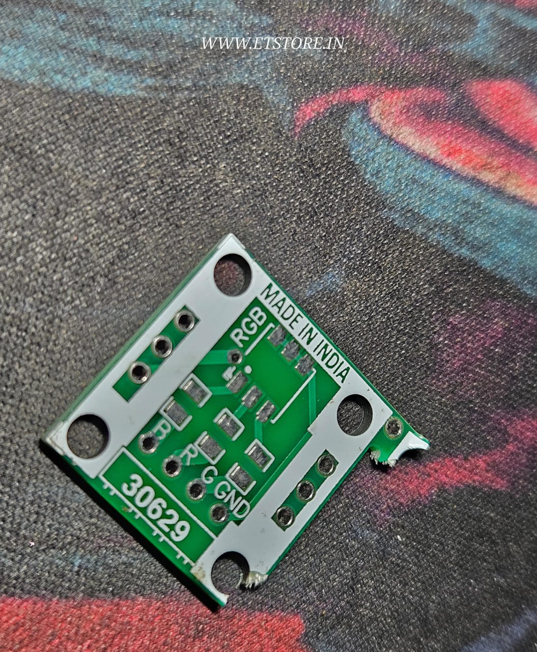 PCB FOR WS2812 /  RGB LED 5050 PACKAGE BREAKOUT ETH6670