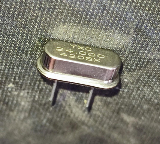 24MHz Crystal HC-49US YXC 24 MHz  ETD11079