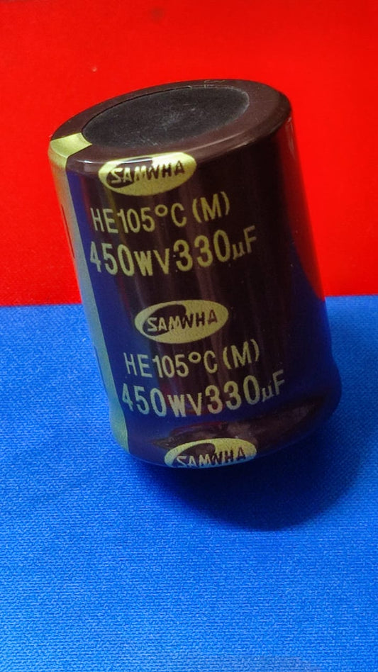330uF 450V SAMWHA Electrolytic Capacitor CAN Type ETA2245
