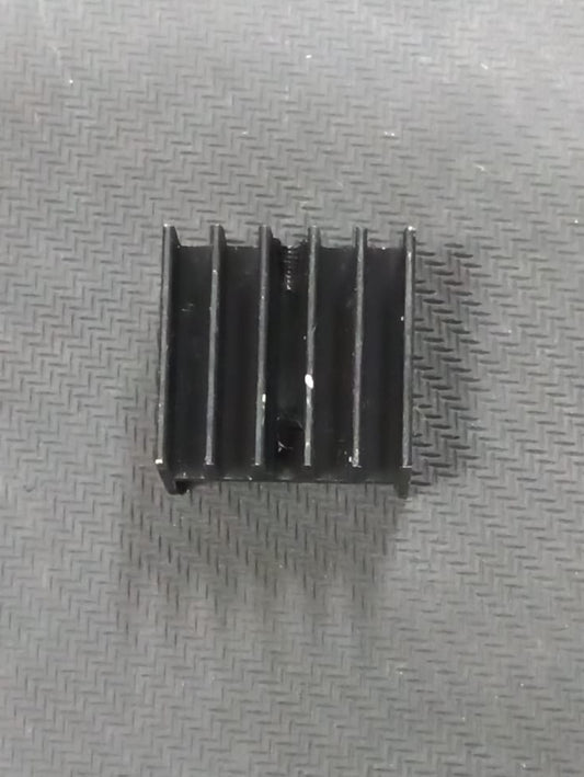 HS48 Heatsink 23x22.5x16 BLACK Aluminum Heatsink ET8361