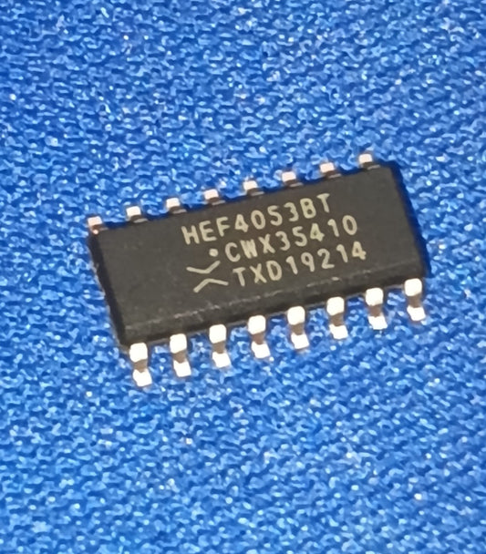 HEF4053BT SOIC-16 Nexperia SMD analog switch 4053 ETD11502