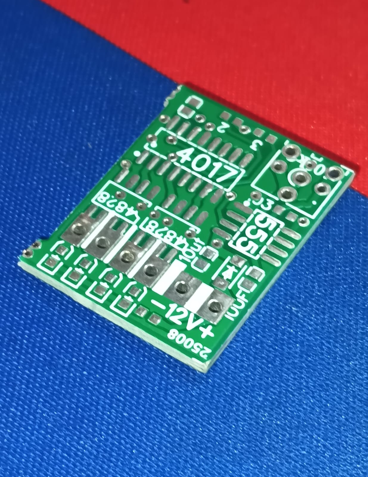 PCB FOR 4 Channel Running DC LIGHTCHASER 5-12V 5A 4Channel ETE9902