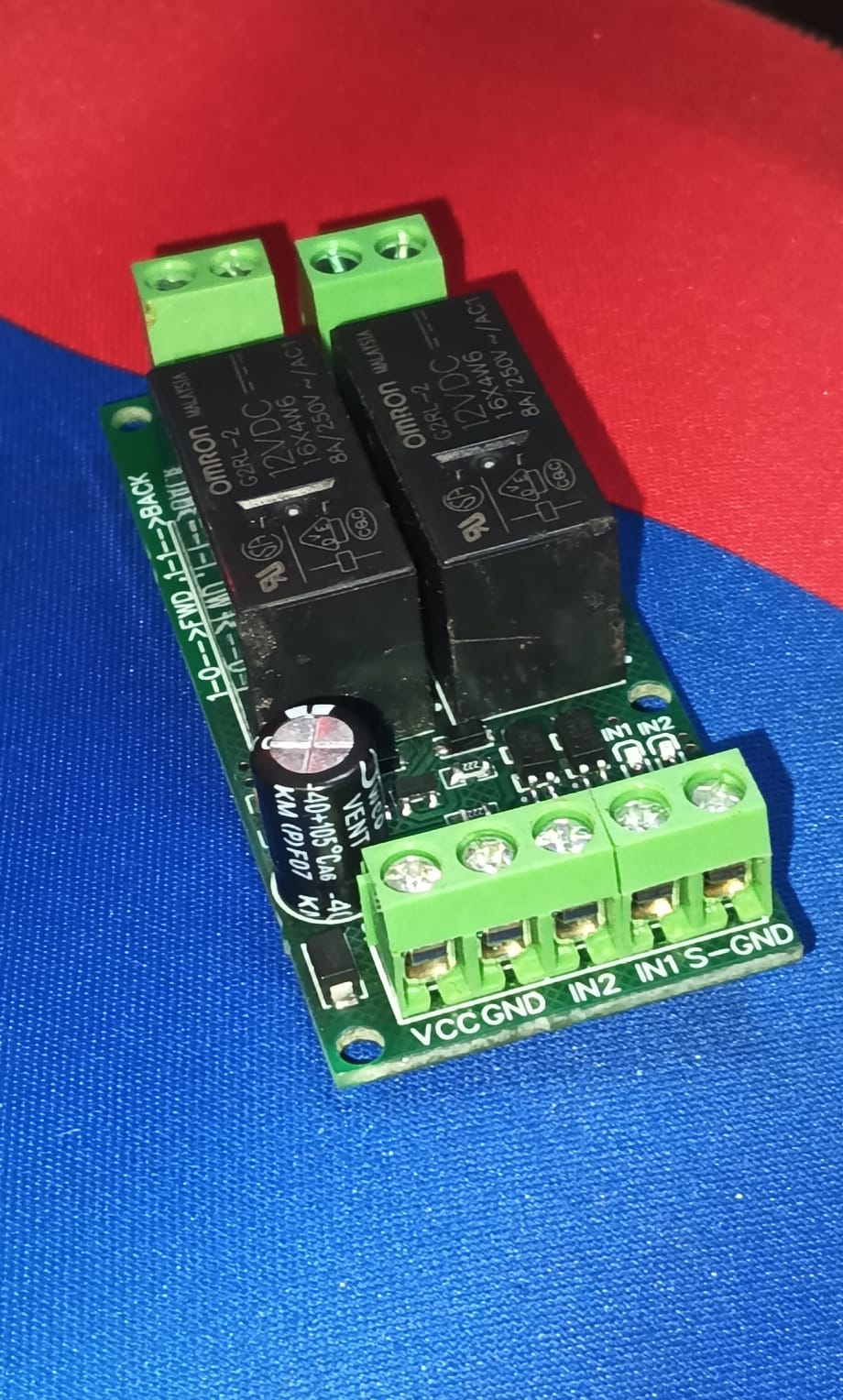 8A Motor Driver Module relay based 12V ETE9915