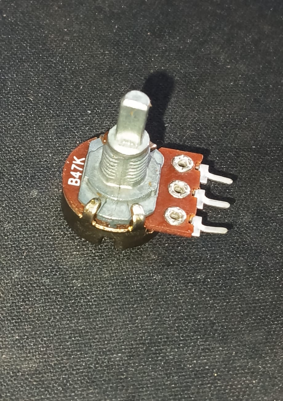 B 47K OHM  ELCON potentiometer Rotary POT WITH D SHAFT B47K ETH6840