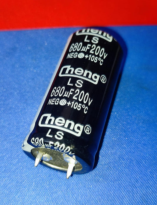 680UF 200V CHENG CAN TYPE CAPACITOR ETD10977