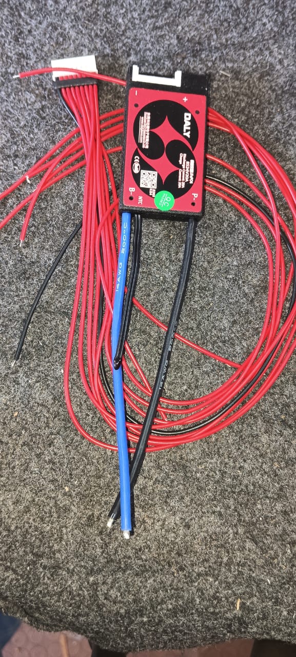 8S 20A BMS Lithium Iron Phosphate LFP SAME PORT W/P DALY 24v ET11363