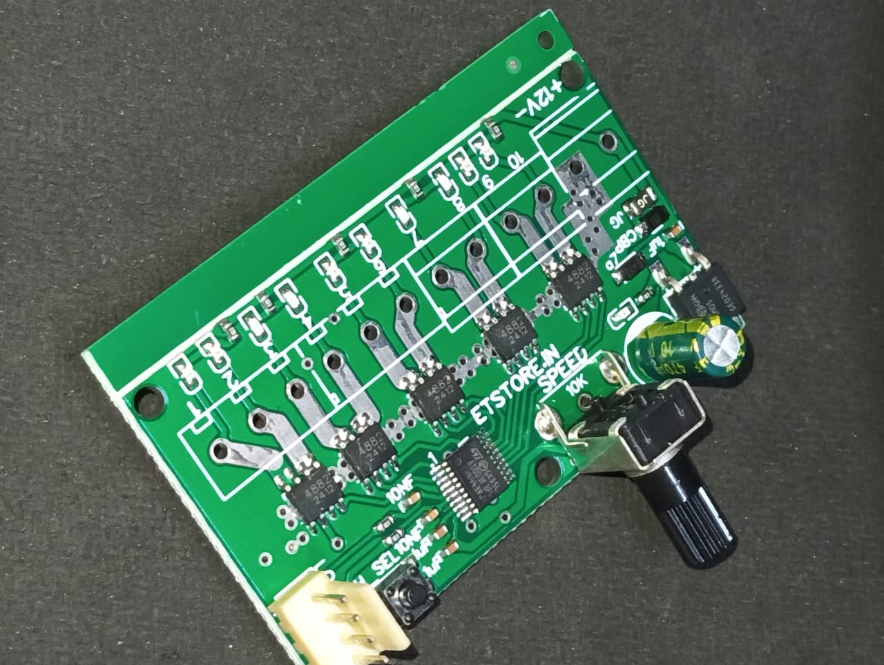 DC Design Chaser 10 / 8 / 6 / 4 Channel 7-15V DC 8A WITH OUT CONNECTOR ETD11229