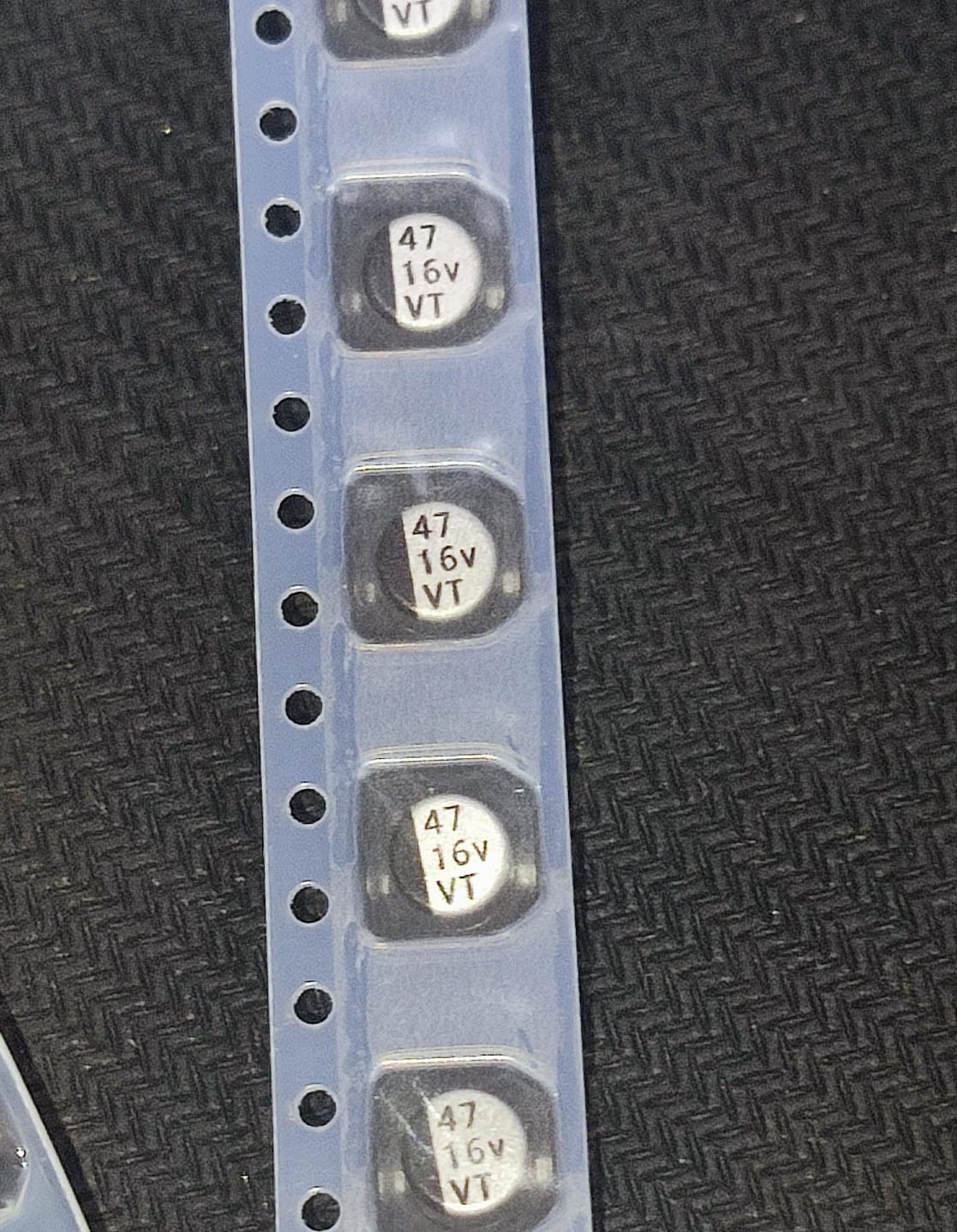 47UF 16V SMD CAPACITOR ELECTROLYTIC JWCO 5x5.4mm ETA2011