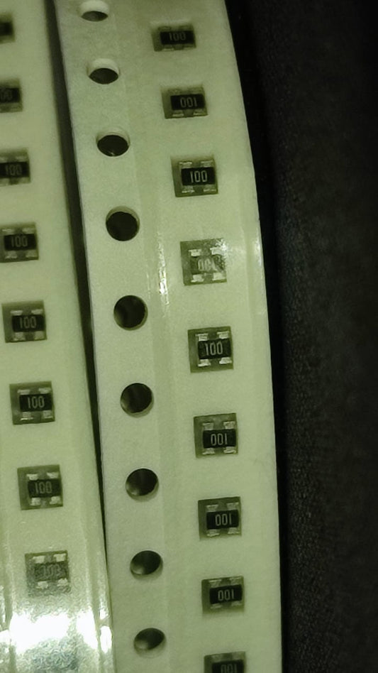 10 ohm 0603x2 2D03WGJ0100T5E smd 10E 10R ±5% 62.5mW Resistor Network Arrays ETD11126