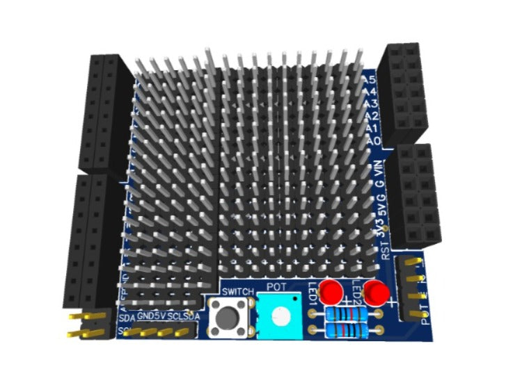 PCB For UNO Prototype Shield ETD11499