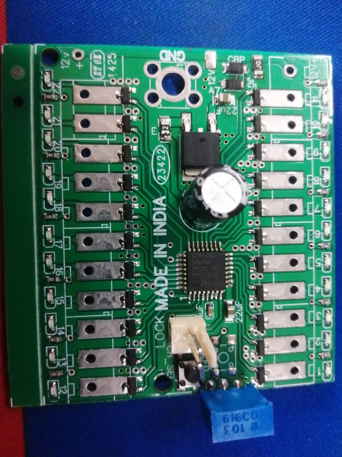 22 Channel  DC Design Chaser 5A  7- 12V DC without connector  ET11246
