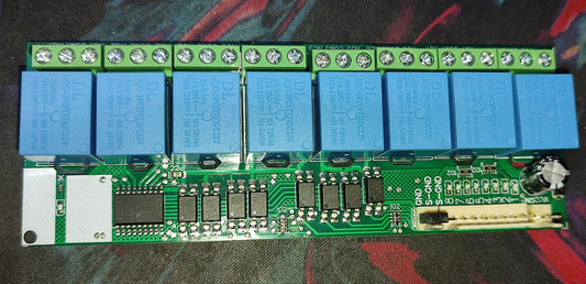 12V 10A 8 Channel Relay Module With Optocoupler active high Eight 8CH ET5054