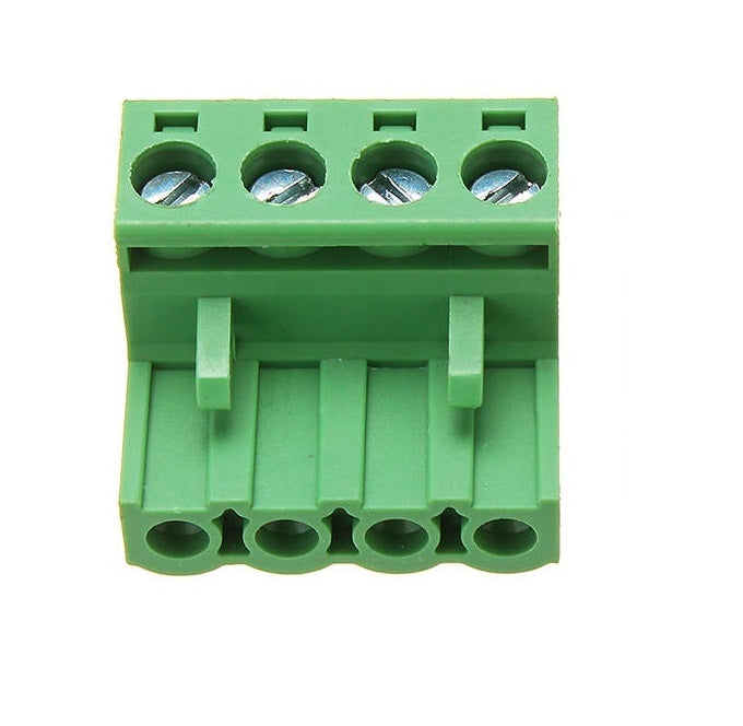 4 Pin Click Base XY2500 4pin FEMALE 5.08MM PITCH Right Angle PCB Terminal Block Connect ...