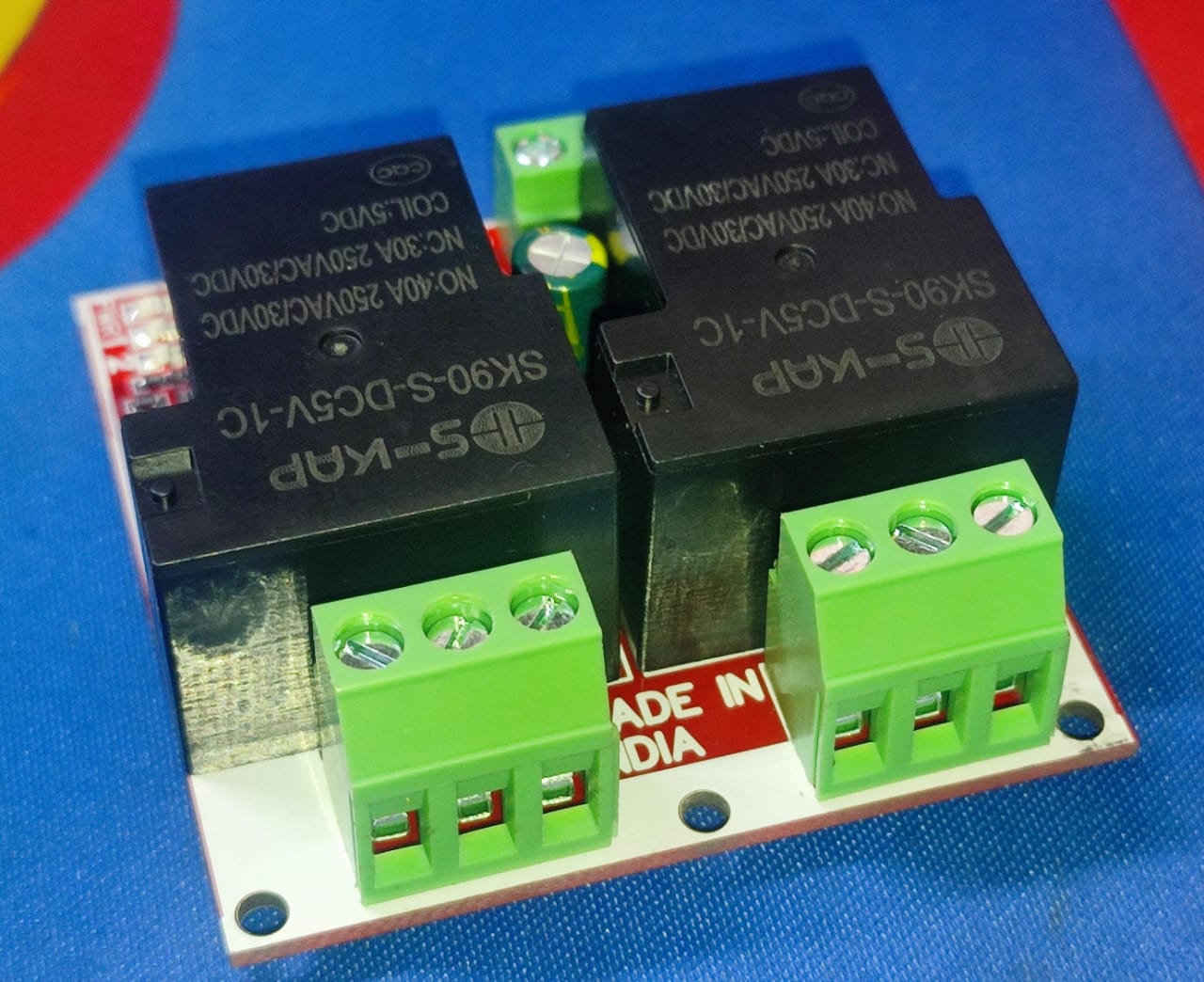5V 40A / 30A 2 Channel Relay Module With Optocoupler high Level Trigger 2CH ETD11191