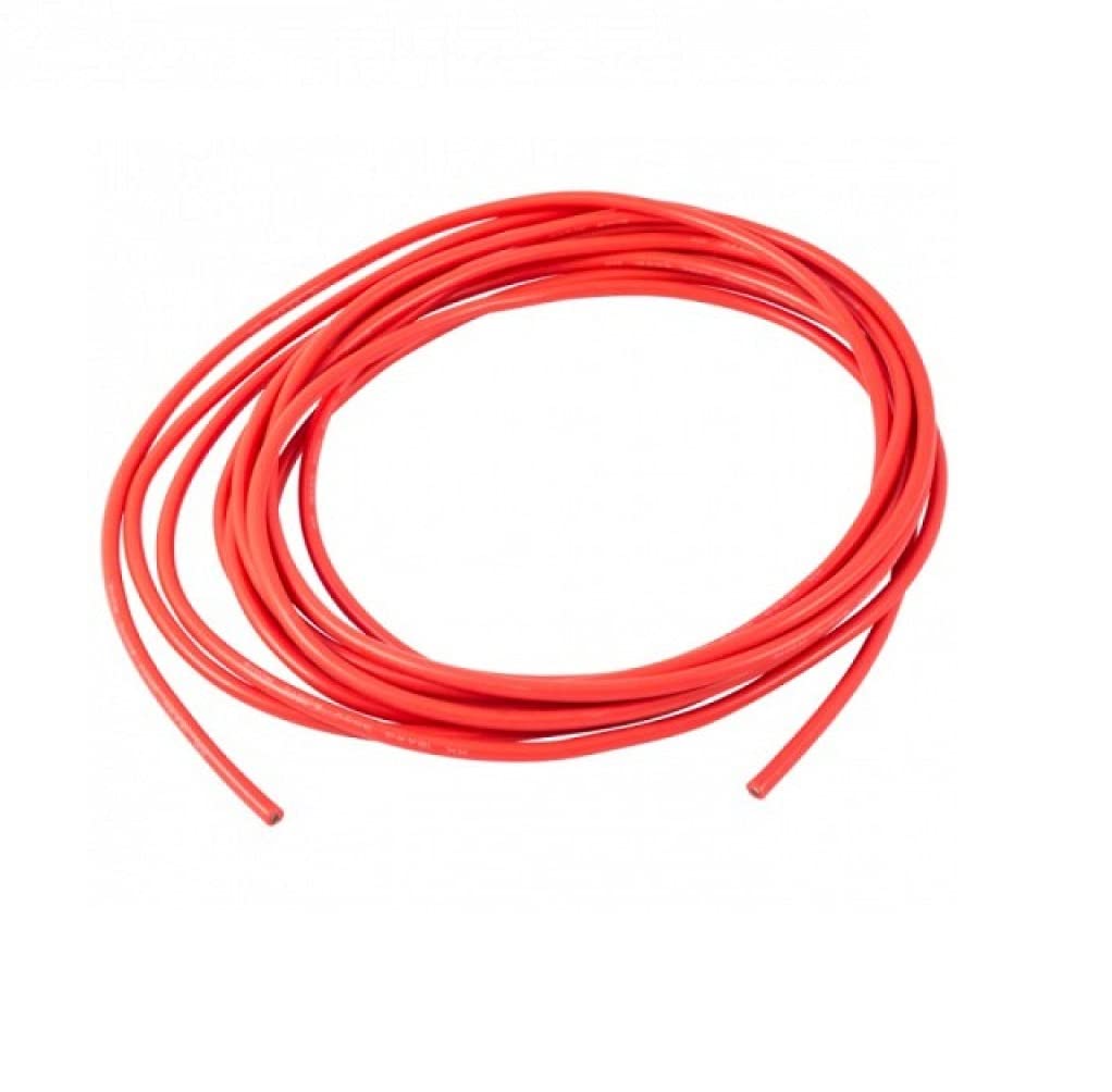 Red 16 AWG SILICONE Wire 4-5 Meter Length 16AWG  ETH6803