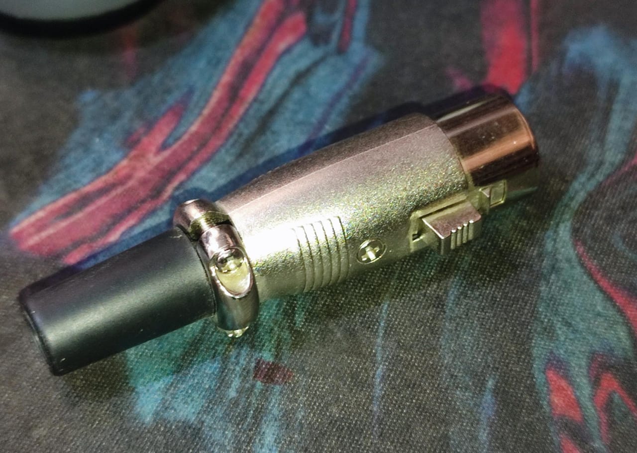 XLR 3 PIN DURBIN FEMALE CONNECTOR  ETD11023