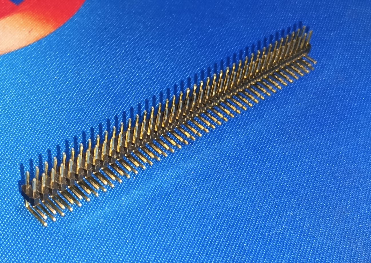 80 pin 2X40mm 2mm Pitch Male Header Right Angle 80p ETE9882