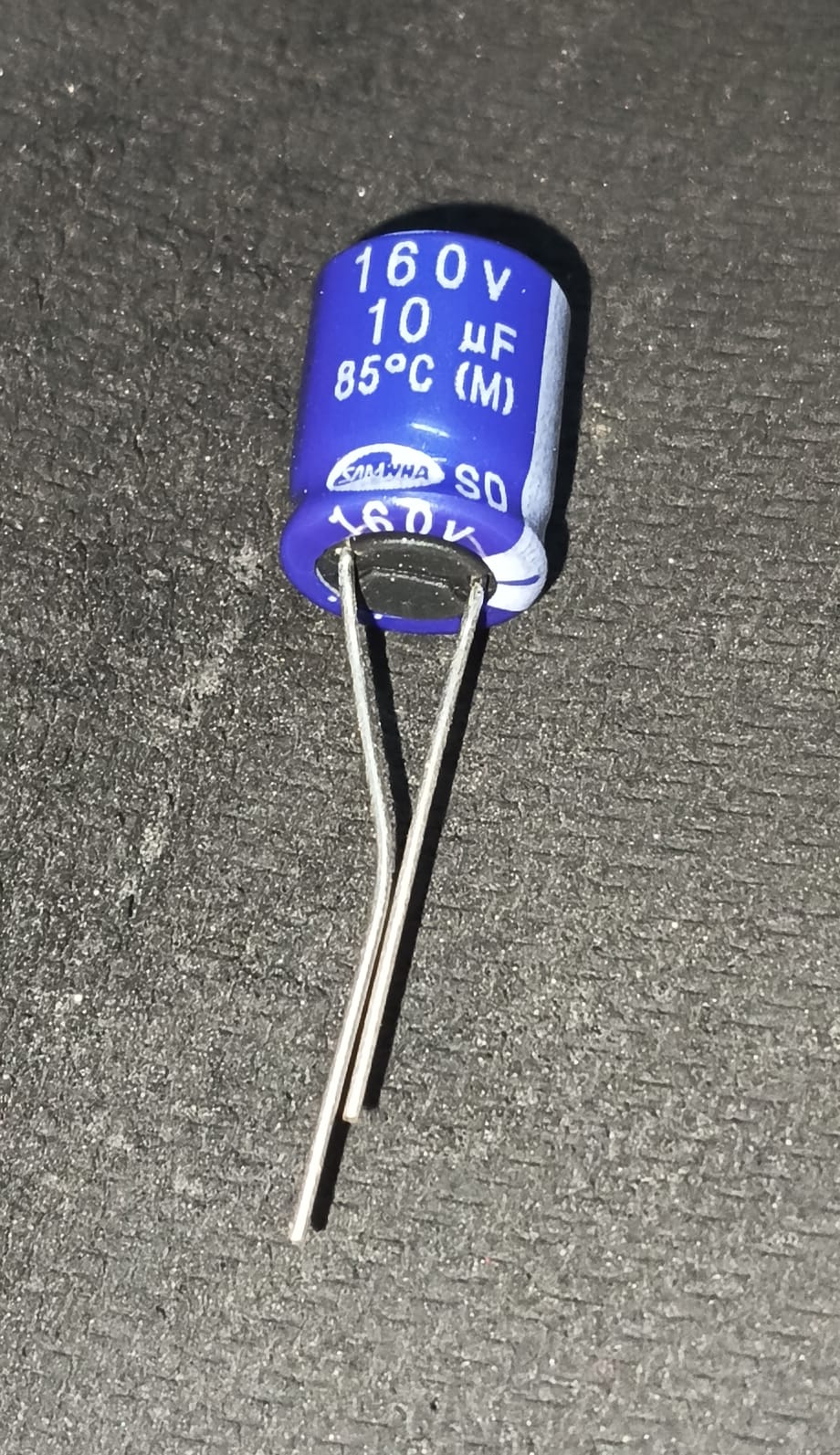 10uF 160V SAMWHA Electrolytic Capacitor ETA2232
