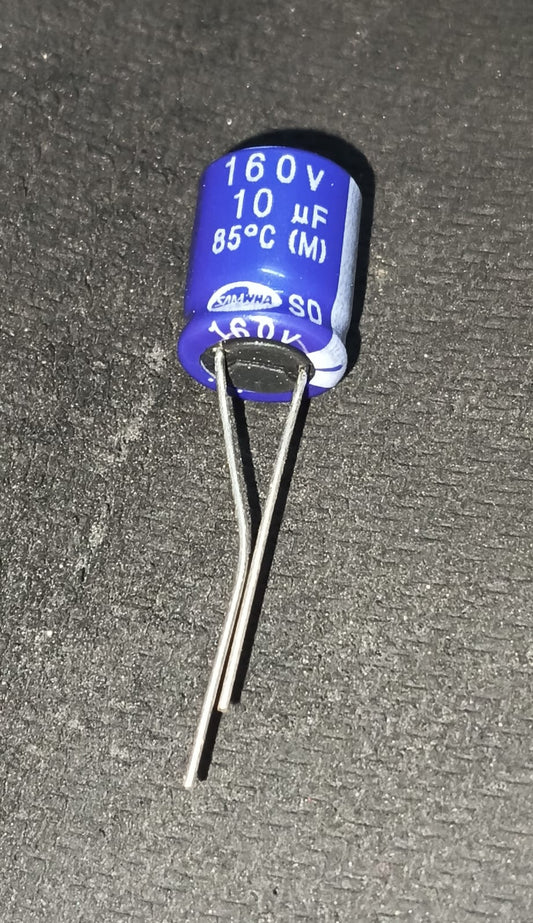 10uF 160V SAMWHA Electrolytic Capacitor ETA2232