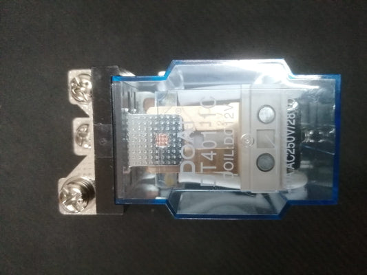 DT401-1C Doat 12V DC 40A  5Leg RELAY Glass Type  H6614