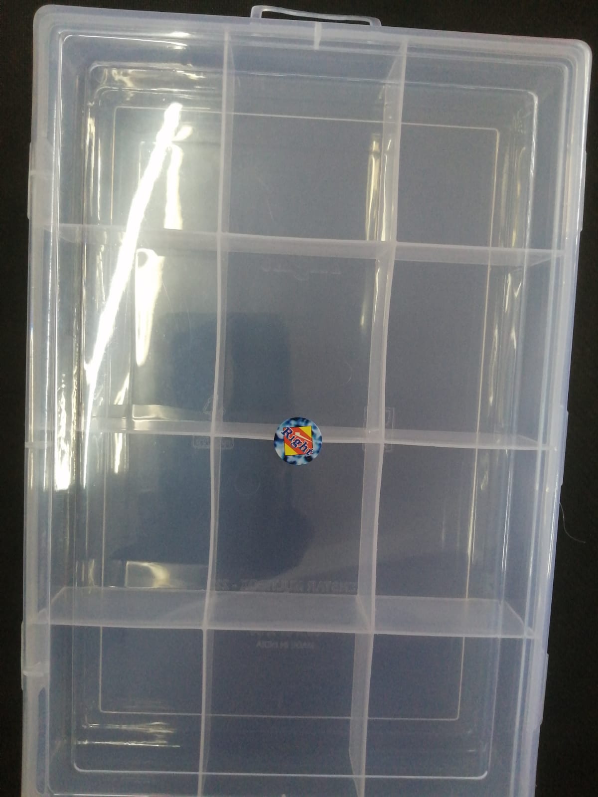 Kenstar Multibox-222 component organizer 65x57x34 PLASTIC CLEAR 12 cell  ETD11313