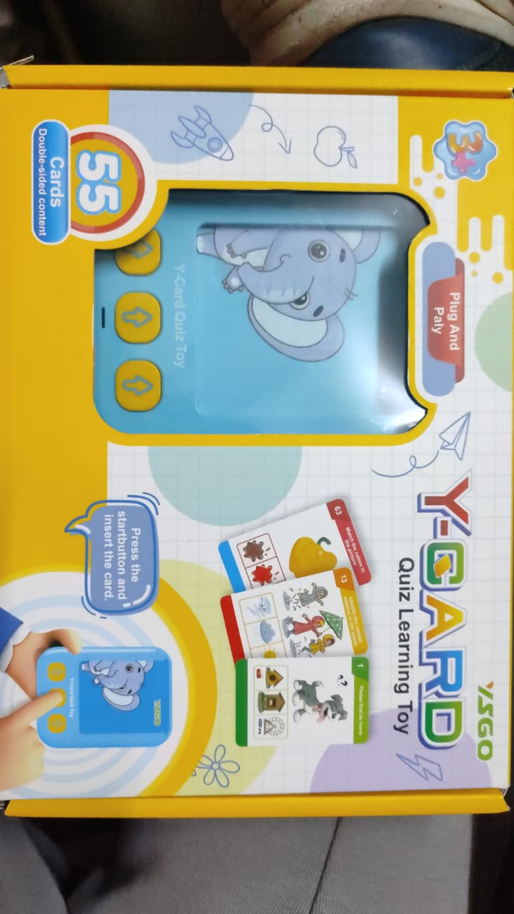 Y - CARD QUIZ LEARINNG TOY STEM KIT ETD11272