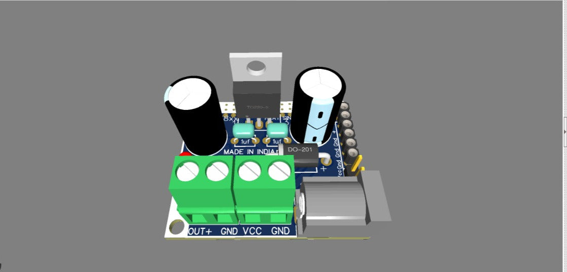 PCB FOR 78XX SERIES VOLTAGE REGULATOR ET9690