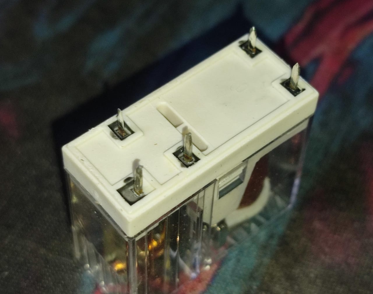 58-12-1C OEN 12V 10A SPDT RELAY 5 LEG 29x13x25.5mm ET11397