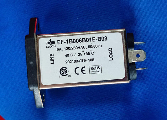 6A EMI FILTER ELCOM AC 250V RFI single phase ETA2192