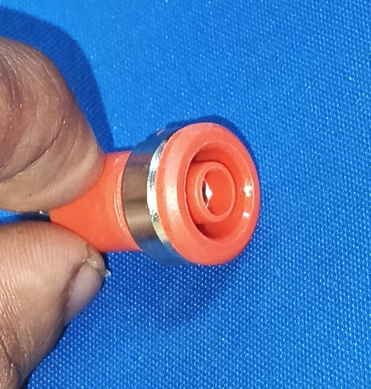 BS-10 RED ELCOM BANANA JACK FEMALE 4MM 10A 250V ETD11474