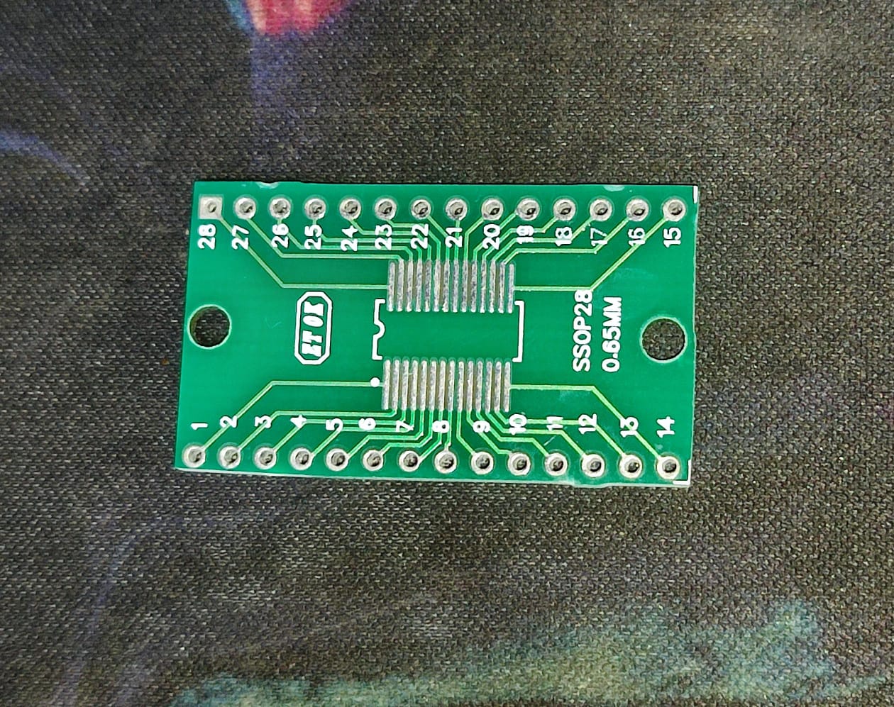 28pin PCB Board SMD To DIP 28 PIN sop28 to dip28 soic28 ET5303