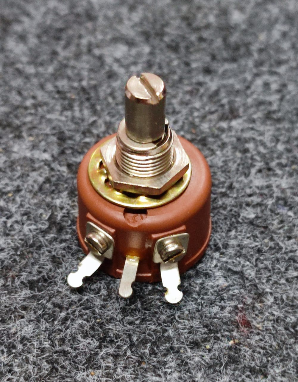 PANKAJ 5K OHM 1W Wire Wound Potentiometer R.W-1 POT SHAFT 19MM ET9393