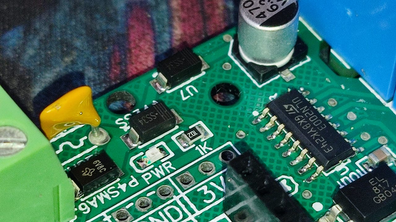 4 Channel Relay Board for 38 Pin ESP32 5V Module 80x68mm 4CH ET6511