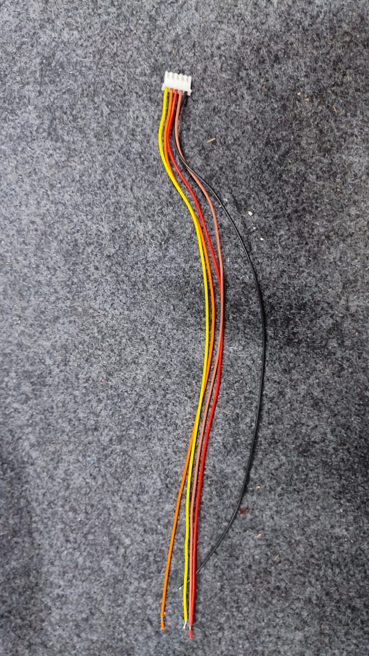 JST 5 Pin 2.54MM PITCH Connector Female with wire 25-30cm 2515 XH 5p ET8235