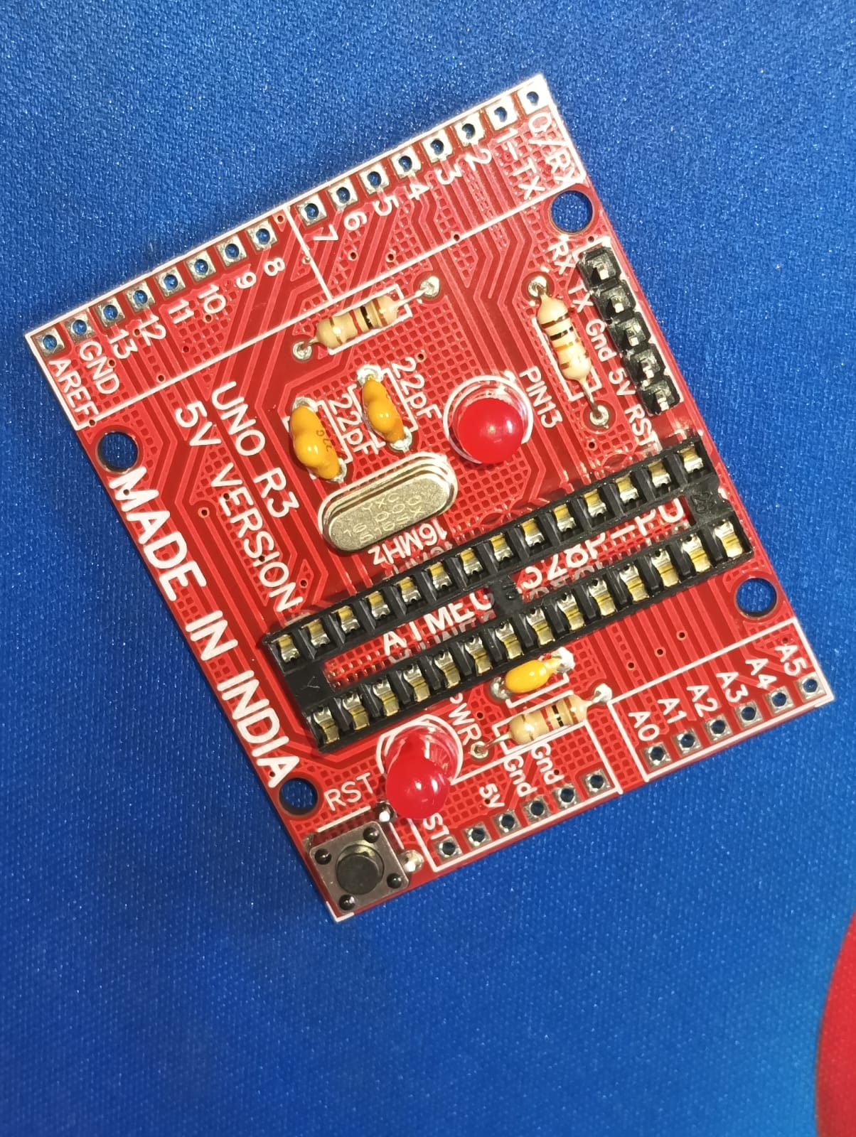 ARDUINOSHIELD BREAKOUT BOARD PCB WITH COMPONENTS SOLDERED 5V ET5086