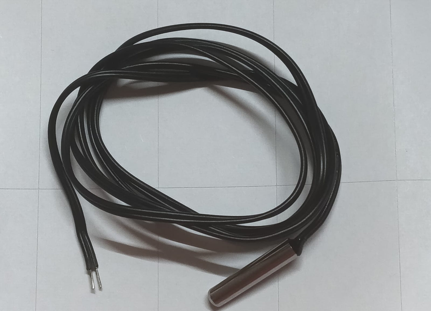 NTC 15K Ohm with STEEL CAP & 80 TO 100CM wire Thermistor temperature sensor  ETE9889