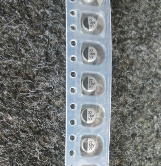 22uf 16V 4x5.4mm JWCO Aluminum Electrolytic Capacitors SMD ETA2569