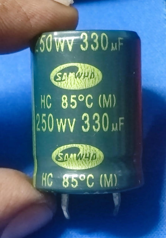 330uF 250V SAMWHA Electrolytic Capacitor CAN Type ETA2244